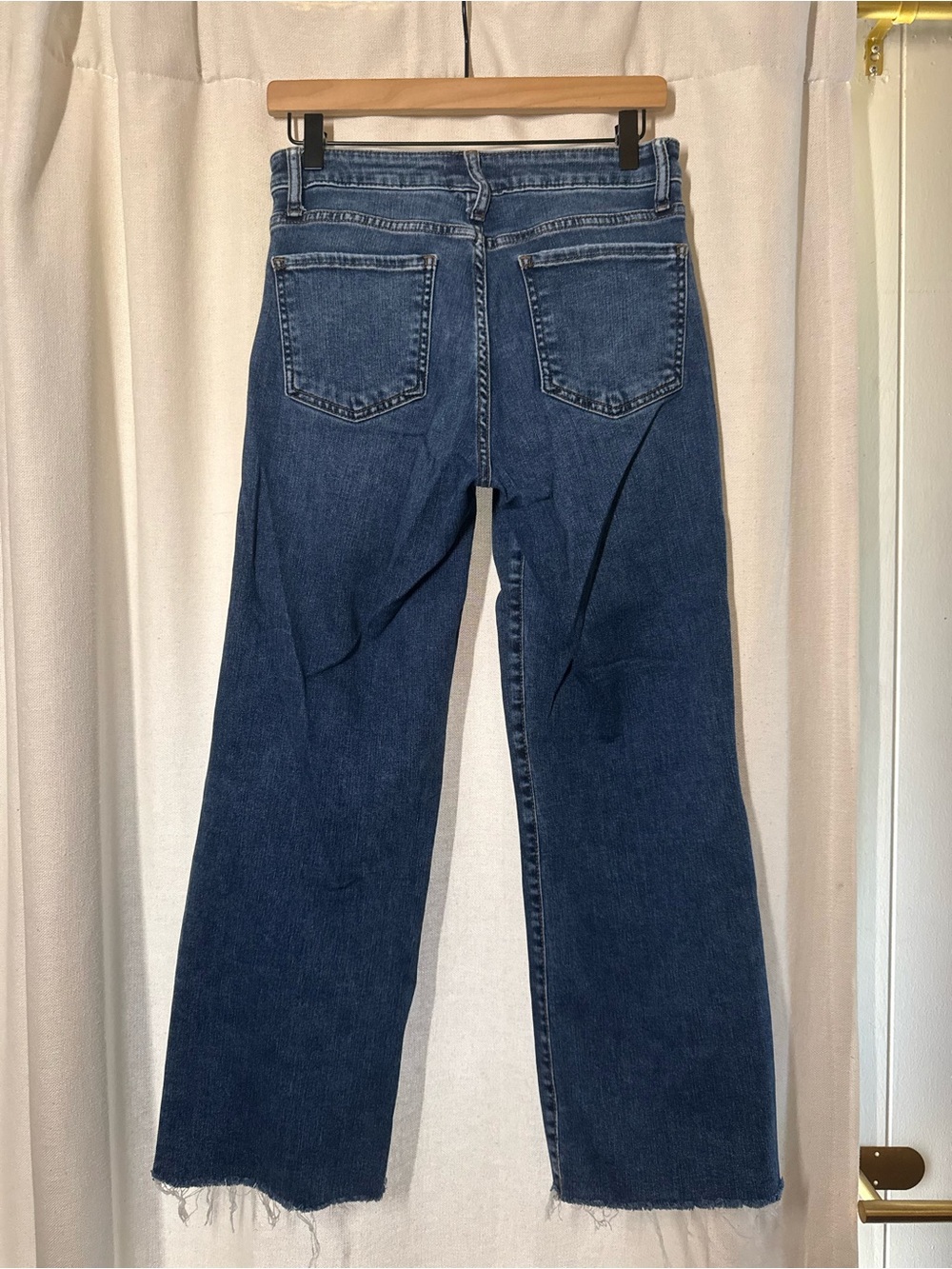KUT High-Rise Wide Leg Women's Jeans in Dark Blue - Picture 2 of 5